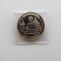 2005 A Royal Year Christmas Broadcast BU 1 Crown Coin - Gibraltar
