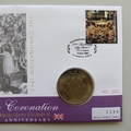 2003 Queen's Coronation Jubilee 1 Dollar Coin Cover - UK PNC First Day Covers - Royal Ascot