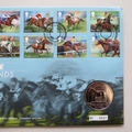 2017 A Celebration of Racehorse Legends Medal Cover - Royal Mail First Day Cover