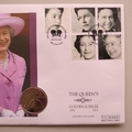 2002 The Queen's Golden Jubilee BU 5 Dollars Coin Cover - UK PNC First Day Covers
