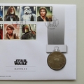 2015 Star Wars Battles Medal Cover - Royal Mail First Day Cover