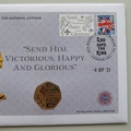 2023 King Charles III Coronation 50p Pence Coin Cover -  Send Him Victorious PNC