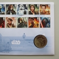 2015 Star Wars Characters Medal Cover - Royal Mail First Day Cover