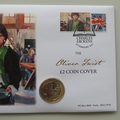 2021 Charles Dickens Oliver Twist 2 Pounds Coin Cover - UK PNC First Day Covers