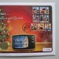 2010 Christmas With Wallace and Gromit 50p Pence Coin Cover - UK PNC First Day Covers