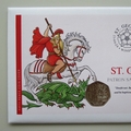 2024 St George Patron Saint of England 50p Pence Coin Cover - UK PNC First Day Covers