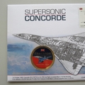 2009 Supersonic Concorde 40th Anniversary Medal Cover - UK PNC First Day Covers