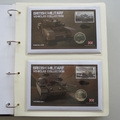 2022 British Military Vehicles Medal Cover Collection - UK PNC First Day Covers