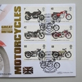 2005 Great British Motorcycles Crown Coin Cover - Benham UK PNC First Day Covers