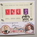 2006 1936 Year of 3 Kings 1 Dollar Coin Cover - Benham Signed UK PNC First Day Covers Jellicoe