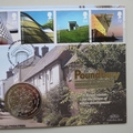 2006 Poundbury Modern Architechture 2 Pounds Coin Cover - Benham Signed UK PNC First Day Covers