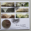 2006 Bristol's Engineering Excellence 1 Crown Coin Cover - Benham Signed UK PNC First Day Covers