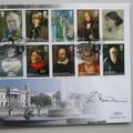 2006 National Portrait Gallery 150th Anniversary Crown Coin Cover - Benham Signed First Day Covers