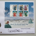 2007 Christmas Jewelled Light of Angels 50p Coin Cover - Benham Signed UK PNC First Day Covers