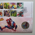 2019 Marvel Spider-Man Medal Cover - Royal Mail First Day Cover