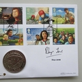 2007 100 Years of Scouting 1 Crown Coin Cover - Benham Signed UK PNC First Day Covers