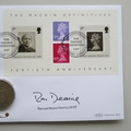 2007 Machin Definitives 40th Anniversary Half Crown Coin Cover - Benham Signed First Day Covers