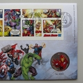 2019 Marvel Avengers Medal Cover - Royal Mail First Day Cover