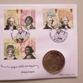 2007 Abolition of Slave Trade Act Bicentenary Crown Coin Cover - Benham Signed UK PNC First Day Covers
