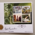 2009 Kew Gardens Sir William J Hooker Half Sovereign Coin Cover - Benham Signed UK PNC