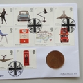 2009 British Design Classics One Penny Coin Cover - Benham Signed UK PNC First Day Covers