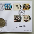 2010 Classic Album Covers Disco Crown Coin Cover - Benham Signed UK PNC First Day Covers