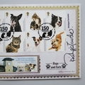 2010 Battersea Dogs and Cats Shilling Coin Cover - Benham Signed UK PNC First Day Covers