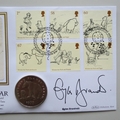 2010 Winniepeg The Bear D500 Coin Cover - Benham Signed UK PNC First Day Covers