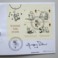 2010 Winnie the Pooh Children's Books Sixpence Coin Cover - Benham Signed First Day Covers