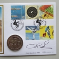 2010 Cycling Countdown to London 2012 Olympics Crown Coin Cover - Benham Signed UK PNC