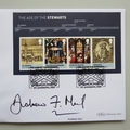 2010 The Age of the Stewarts St Andrews University Coin Cover - Benham Signed UK PNC