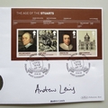 2010 The Age of the Stuarts Shilling Coin Cover - Benham Signed UK PNC First Day Covers