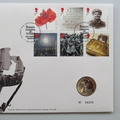 2014 The Great War Centenary 2 Pounds Coin Cover - The Road To War - Royal Mail First Day Cover