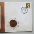 2011 Decimalisation 40th Anniversary One Penny Coin Cover - Benham UK PNC First Day Covers