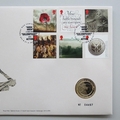 2016 The Great War Centenary 2 Pounds Coin Cover - The War On The Land - Royal Mail First Day Cover