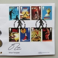 2011 We Will Rock You Brian May Medal Cover - Benham Signed UK PNC First Day Covers
