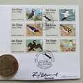 2011 Birds of Britain Gannet 1 Crown Coin Cover - Benham Signed UK PNC First Day Covers
