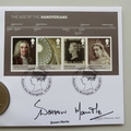2011 The Age of the Hanoverians 1 Dollar Coin Cover - Benham Signed UK PNC