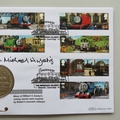 2011 Reverend W Awdry Centenary 1 Crown Coin Cover - Benham Signed UK PNC First Day Covers