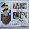 2012 HM Queen Elizabeth II Diamond Jubilee Crown Coin Cover - Benham Signed UK PNC