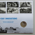 2019 D-Day Innovations 2 Pounds Coin Cover - Royal Mail First Day Cover