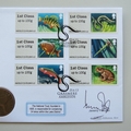 2013 Lakes Freshwater Life Penny Coin Cover - Benham Signed UK PNC First Day Covers