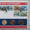 2018 The RAF Centenary 4x 2 Pounds Coin Cover - Royal Mail First Day Cover