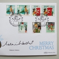 2014 Merry Christmas Isle of Man 50p Coin Cover - Benham Signed UK PNC First Day Covers