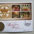 2014 Buckingham Palace 1 Crown Coin Cover - Benham Signed UK PNC First Day Covers