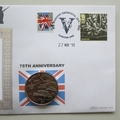 2015 Dunkirk Operation Dynamo 1 Dollar Coin Cover - Benham UK PNC First Day Covers