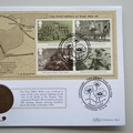 2016 The Post Office At War 1 Penny Coin Cover - Benham Signed UK PNC First Day Covers