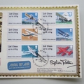 2017 Post and Go Mail by Air 1 Penny Coin Cover - Benham Signed UK PNC First Day Covers