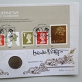 2017 Machin Definitive Golden Anniversary 5p Pence Coin Cover - Benham Signed UK PNC