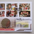 2021 Only Fools and Horses 40th Anniversary 1 Dollar Coin Cover - Benham Signed UK PNC